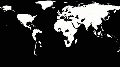 Map Of The World Black And White 88 World Maps