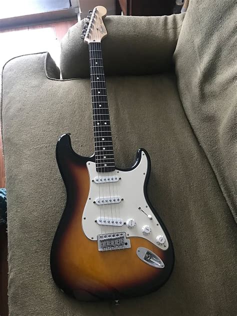 Fender Standard Stratocaster With Ebony Fretboard Reverb