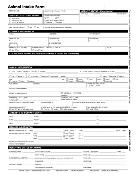 Alabama Animal Intake Form Fill Out Sign Online And Download Pdf