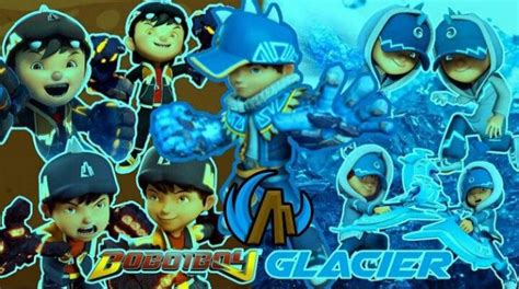 Boboiboy Glacier Poster Movie Posters Character