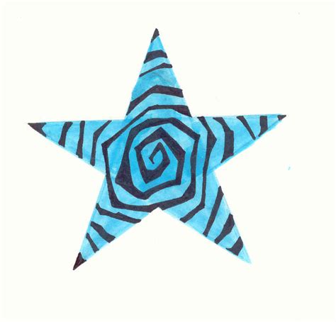 Star And Swirl Tattoo Designs