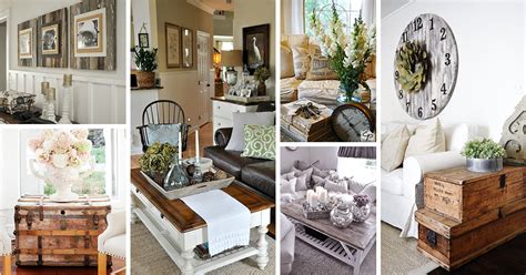 When decorating a living room that's limited in size, trying to fit everything i can make it feel cramped and cluttered. 40+ Best Rustic Chic Living Room Ideas and Designs for 2021
