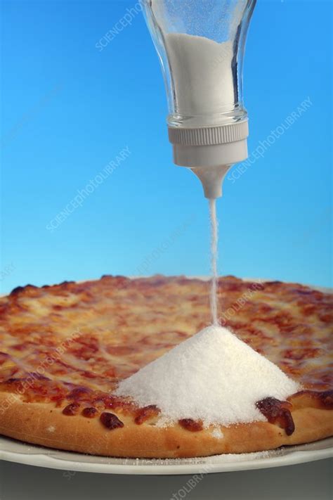 Salt Content In Pizza Conceptual Image Stock Image C0119853