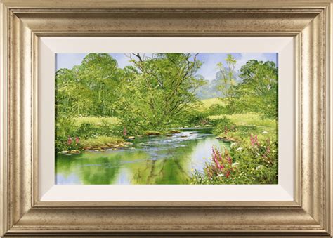 Terry Evans Original Oil Painting On Canvas Spring Returns 20x12ins