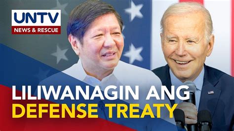 Mutual Defense Treaty At Iba Pang Ph Us Deals Tatalakayin Sa Pulong Ni