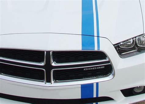 2011 2014 Dodge Charger Decals Racing Stripes Euro Rally Vinyl Graphic