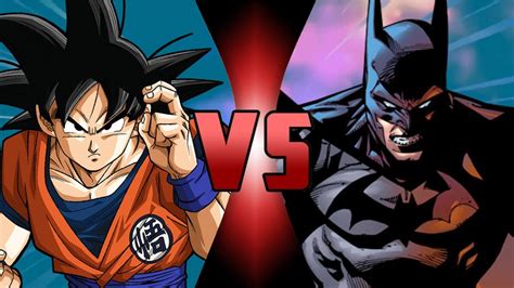 Goku Vs Batman Showdown Fights Wiki Fandom