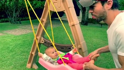 Enrique Iglesias Shares An Adorable Rare Video Of Him With His Twins