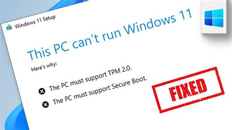 Windows 11 Installing Error How To This Pc Cant Run Windows 11 Error