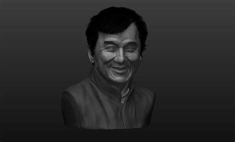 Andy B Jackie Chan Portrait