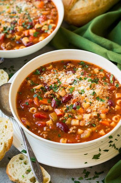 As a national restaurant chain, olive garden must constantly provide a great dining experience to hordes of interviewer: Olive Garden's Pasta e Fagioli Soup | RecipeLion.com
