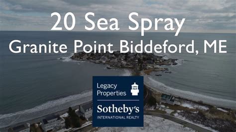 Maine Real Estate 20 Sea Spray Drive Biddeford Me Youtube