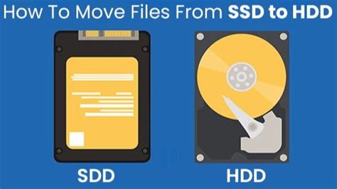 How To Move Files From Ssd To Hdd Computer Memory Solutions Tealfeed