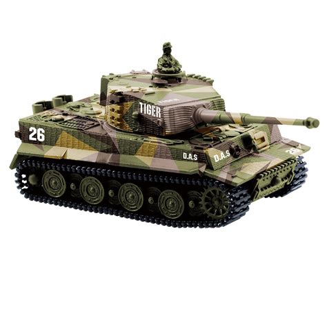 172 Radio Remote Control Battle Tank Mini Rc German Tiger I Tank With