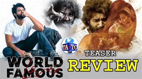 World Famous Lover Teaser Review Vijay Devarakonda Raashi Khanna
