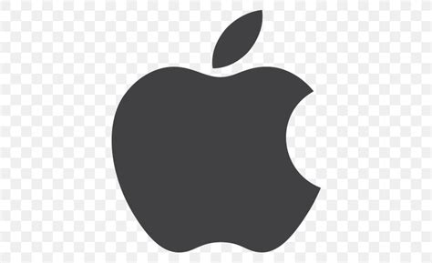 The logo of the american company appeared immediately in the year of its foundation. Apple Logo, PNG, 500x500px, Apple, Black, Black And White ...