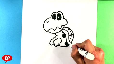 How To Draw Drybones Super Mario Bros Easy Pictures To Draw