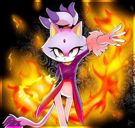 Collab Blaze The Cat By Xxkenthewolfxx On Deviantart Sonic Art