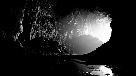 Aesthetic Black Landscape Wallpapers Wallpaper Cave Bf8