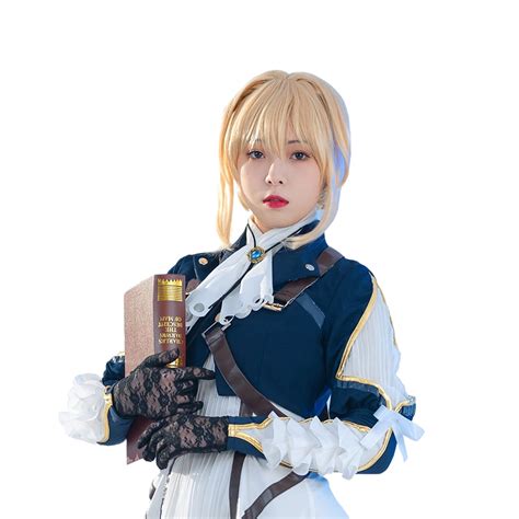 Buy Nuoqi Violet Evergarden Cosplay Costume Womens Anime Uniform Dress