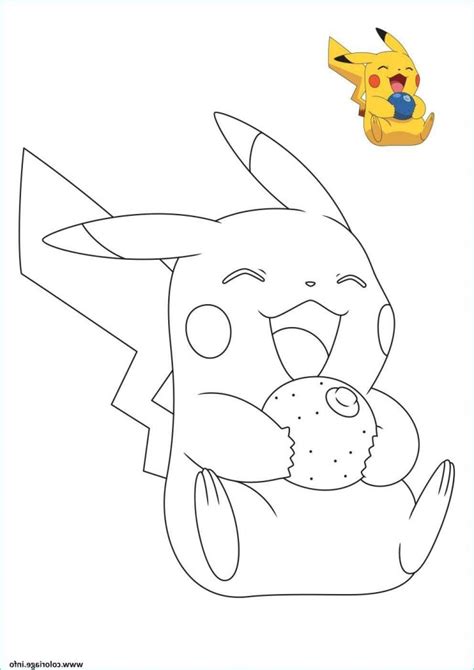 Pokemon Coloriage Pikachu Cool Collection 14 Simple Coloriage Pikachu S