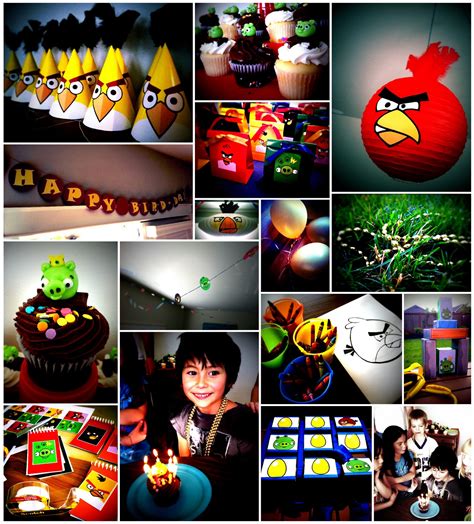 Redfly Creations Angry Birds Birthday Theme