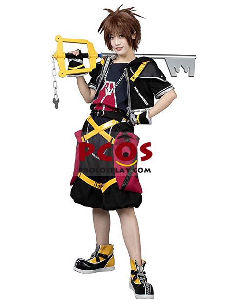 Deluxe High Quality Kingdom Hearts Sora 1th Cosplay Costume Online