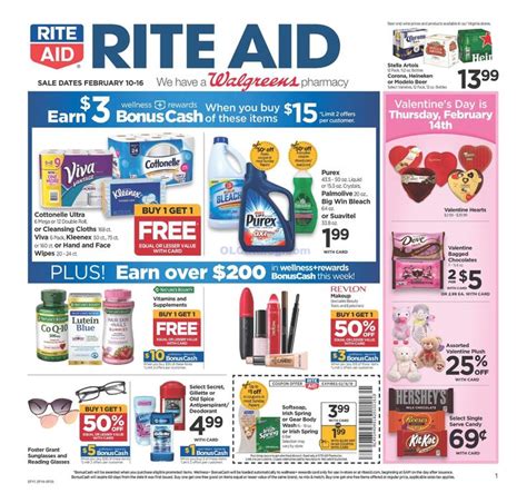 Rite Aid Weekly Ad February 10 16 2019 Do You Know Whats In And