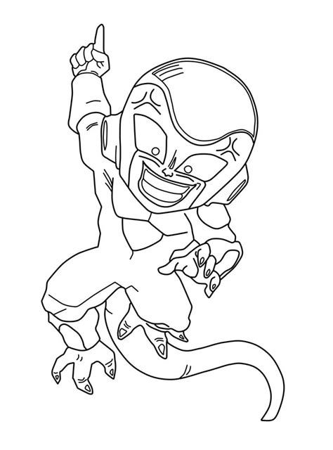 Dragon Ball Coloring Pages Frieza Frieza Coloring Pag