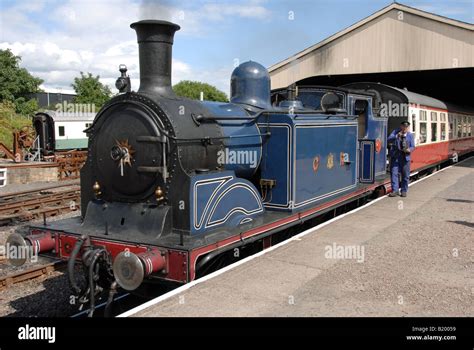 Caledonian Railway No 419 Steam Engine Stock Photo Alamy