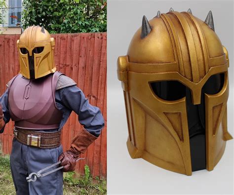 3d Printed Armor For The Armorer Mandalorian Cosplay