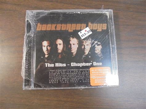New Sealed Cd Backstreet Boys The Hits Chapter One G