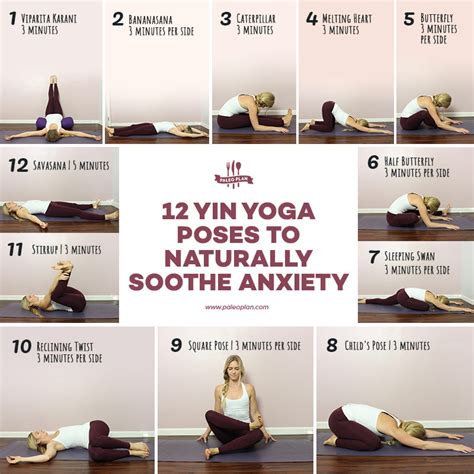12 Yin Yoga Poses To Naturally Soothe Anxiety Paleoplan