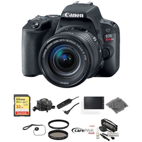 ( nenhuma avaliação | escreva uma avaliação ). Canon EOS Rebel SL2 DSLR Camera with 18-55mm Lens Deluxe Kit