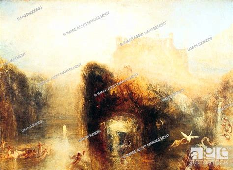 Jmw Turner 1775 1851 English Artist Queen Mabs Cave 1846 Stock Photo