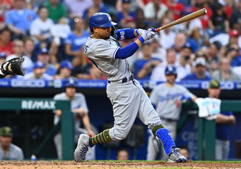 Dodgers Highlights Mookie Betts Throws Out Odúbel Herrera Hits Home
