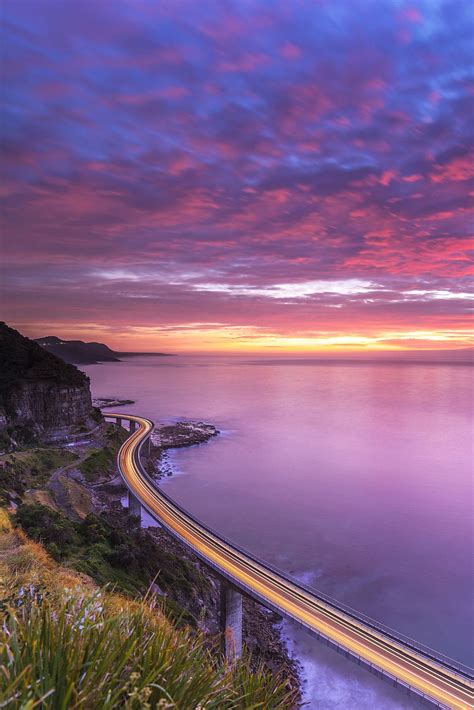 Beautiful F L O W Sea Cliff Bridge Australia Travel Gorgeous Scenery