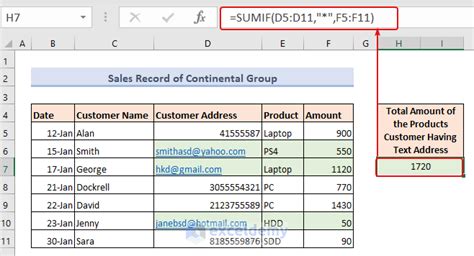 How To Sum If Cell Contains Number And Text In Excel