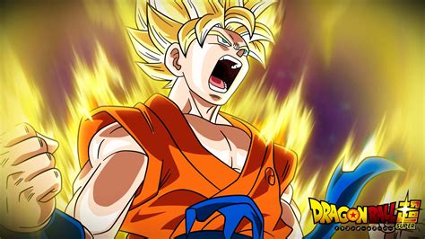 Download Dragon Ball Z Super Saiyan Goku Screaming Wallpaper