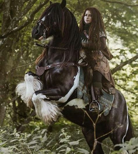 Fairytalesandcampfire Mystic Horse Viking Medieval Horse Horse
