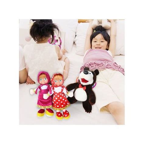 Shop Ametoys Popular Masha Plush Doll Toy Dragon Mart Uae