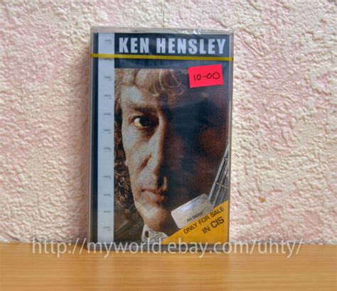 Ken Hensley Running Blind Very Rare Ukr Original Tape Cassette Rock