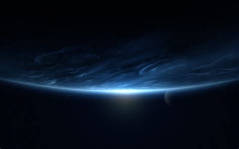 Wallpaper Planet Horizon Earth 4k Space 9337