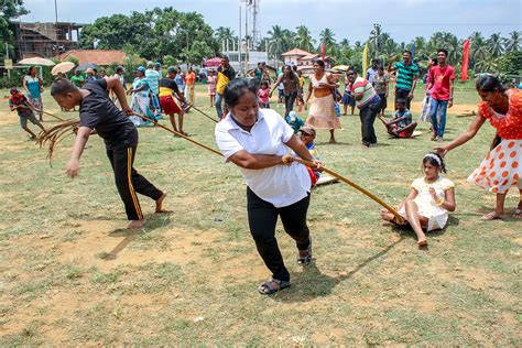 Celebrating The Sinhalese Hindu New Year With A Sri Lankan Childrens Game