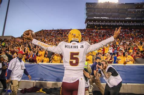 ASU Football Sun Devils Channel Emotions Of Rivalry Into One Of The