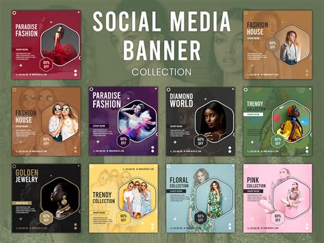 Social Media Banner Collection By Tanvir Alam Hira On Dribbble