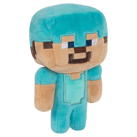 Minecraft Happy Explorer Diamond Steve Plush Gamestop