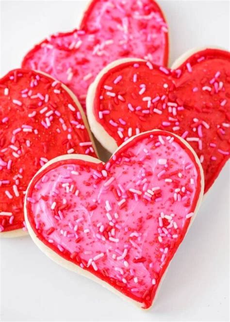 Easy Valentine Sugar Cookies Recipe Lil Luna