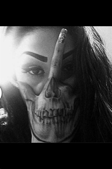 Maybe you would like to learn more about one of these? Hand tattoo skull face mask | INK ADDICT