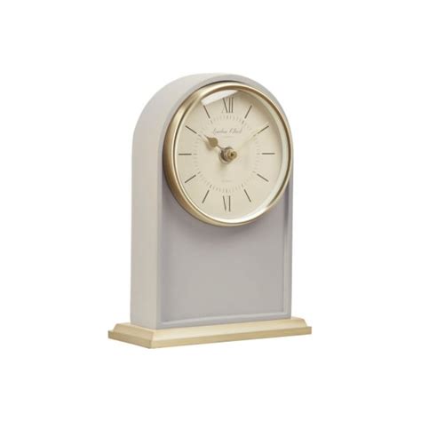 Hillier Jewellers London Clock Grey Arch Mantel Clock